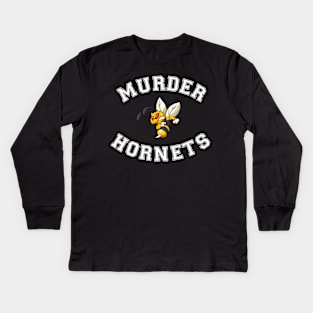 Murder Hornets Kids Long Sleeve T-Shirt